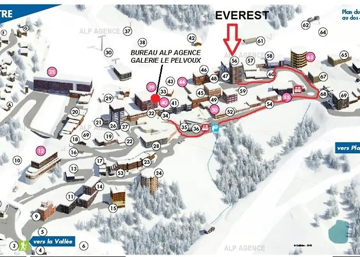 L'everest - 2 Pieces 5 Pers - L'everest - 027ev - Plagne Centre Mae-5914 * La Plagne